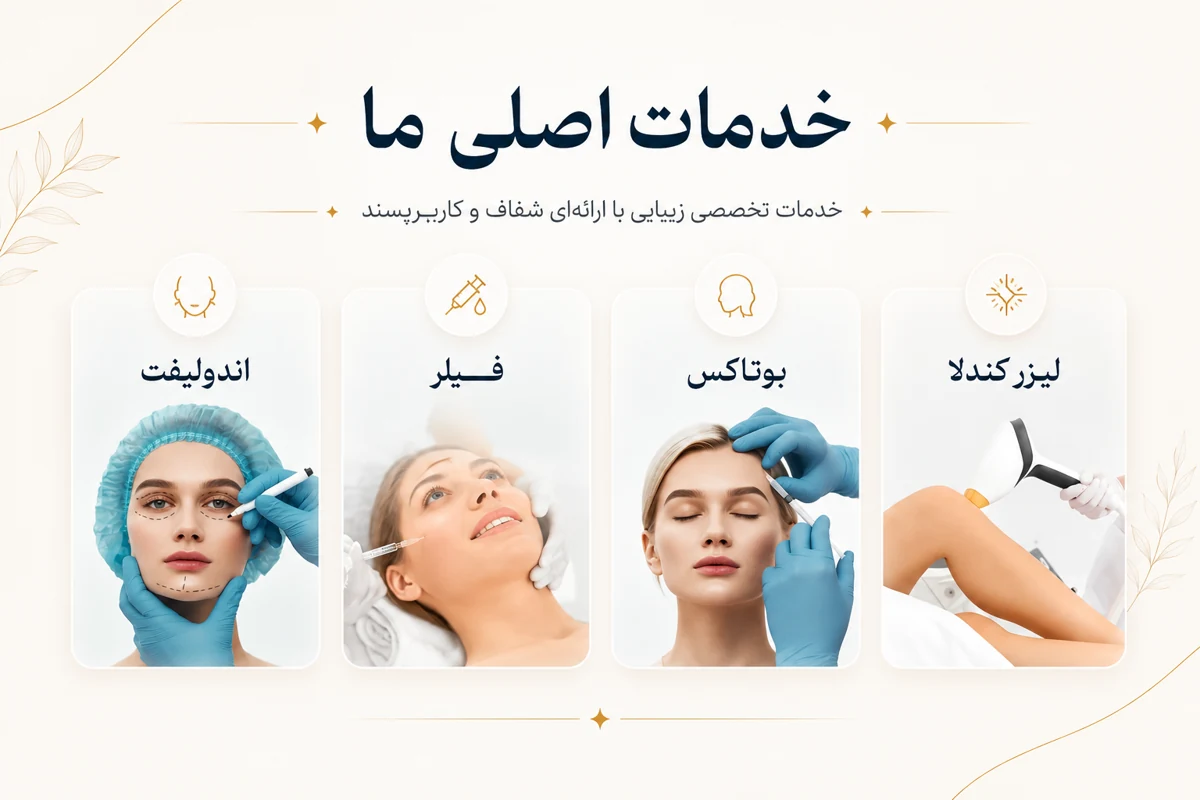طراحی سایت مطب زیبایی دکتر مریم آقاخانی